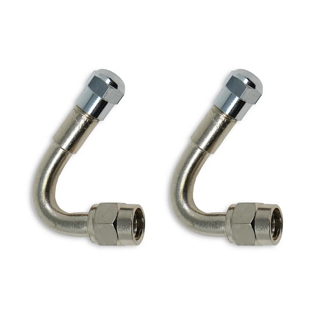 TM22300VP – VALTERRA LLC Valve Stem Extension, For Steel Rear Wheels 135 Degree Stainless Steel Polished Silver With ...